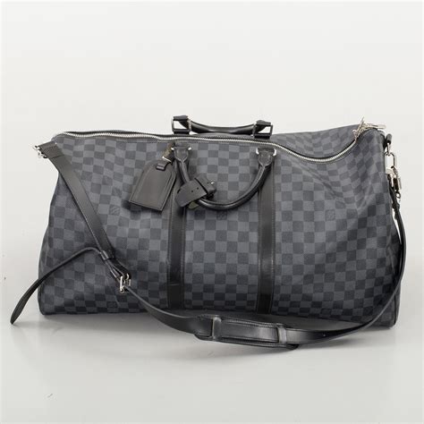 louis vuitton keepall 55 graphite|keepall bandouliere 55 price.